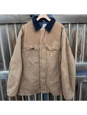 Carhartt C26 BRN XL Tall Men's Quit Lined Jacket